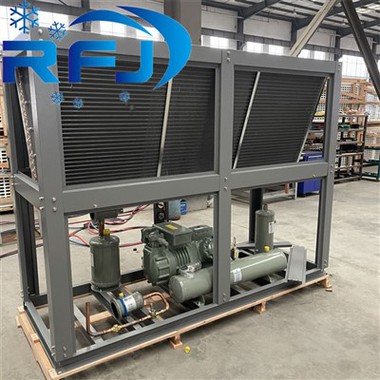 Uned cyddwyso math blwch ar gyfer ystafelloedd storio oer