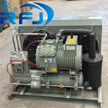 Aer Tymheredd Isel-Uned Cyddwyso Agored Wedi'i Oeri