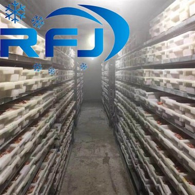 Rhewi'n gyflym-Bwyd Môr Storio Oer Math Plât Fflat